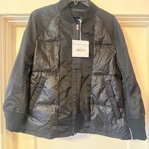 Black Bomber Jacket ROUCHA